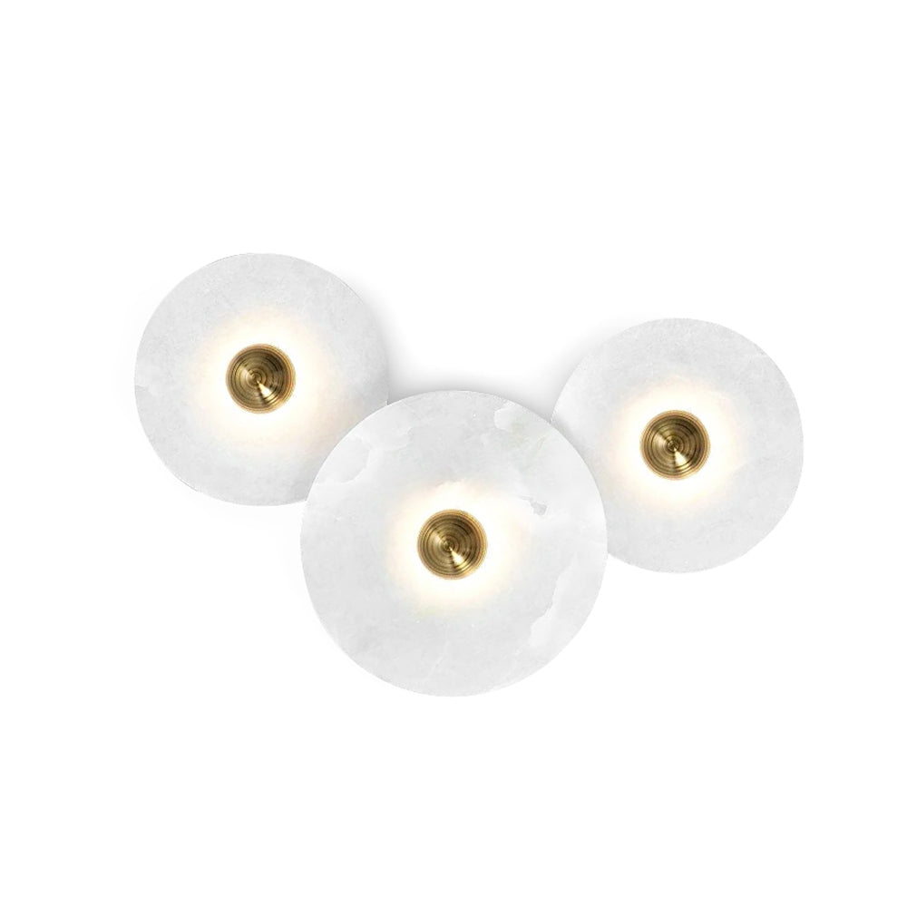 Multi Disc Alabaster Style Wall Light – Integrated LED – Modern