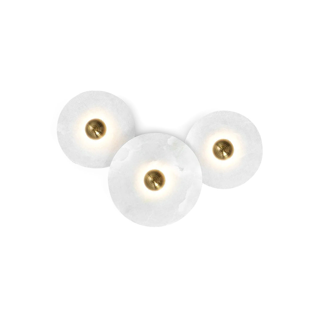 Multi Disc Alabaster Style Wall Light – Integrated LED – Modern