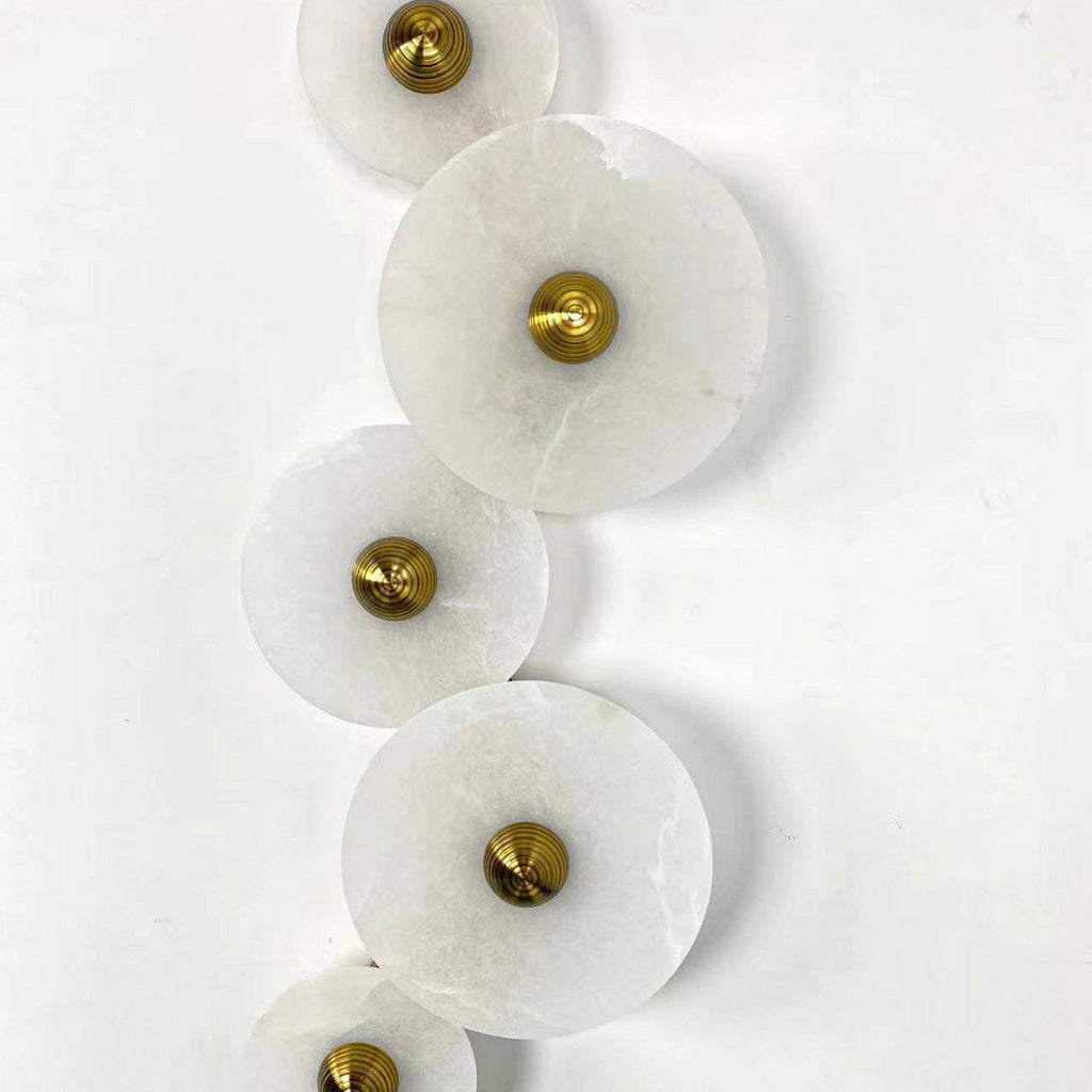 Multi Disc Alabaster Style Wall Light – Integrated LED – Modern