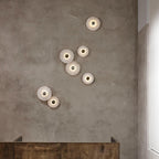 Multi Disc Alabaster Style Wall Light – Integrated LED – Modern