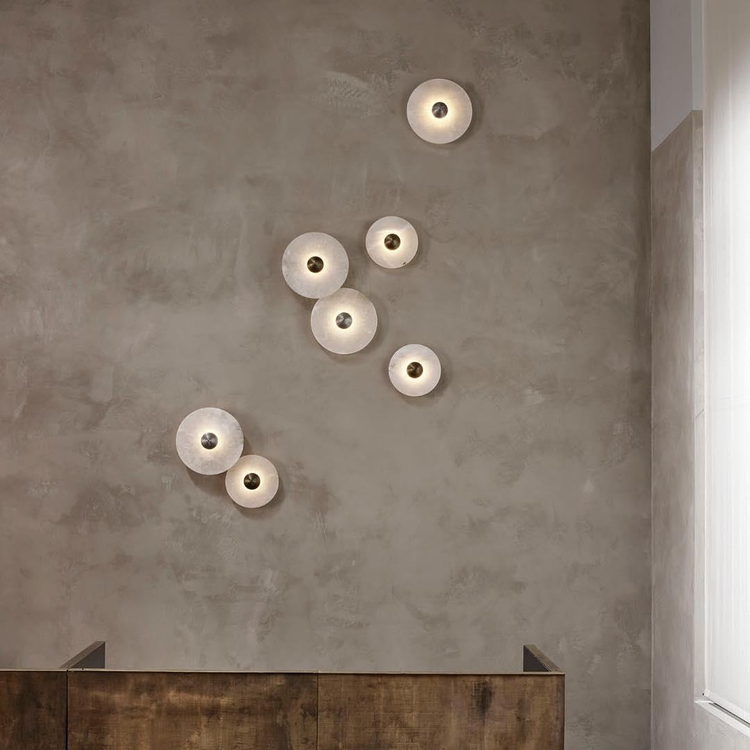 Multi Disc Alabaster Style Wall Light – Integrated LED – Modern