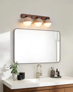 Multi Head Travertine Wall Light – G9 – Travertine, Walnut & Glass