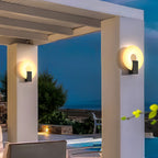 Outdoor Wall Light – LED – Modern – Metal & Acrylic – Black/White