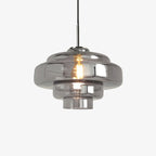 Retro Glass Pendant Light – Retro 70s – Layered Glass – 12 Colours
