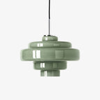 Retro Glass Pendant Light – Retro 70s – Layered Glass – 12 Colours