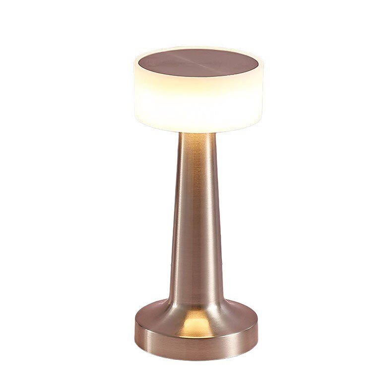 Cordless Disc Table Lamp – LED – Modern – Iron & Acrylic