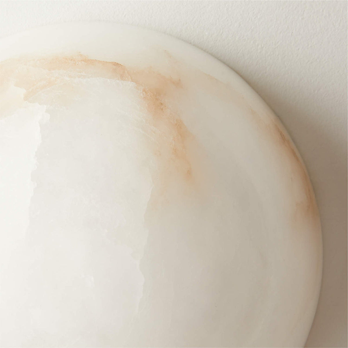 Round Alabaster Wall Light – G9 – Minimalist – Alabaster Disc