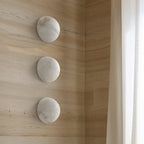 Round Alabaster Wall Light – G9 – Minimalist – Alabaster Disc