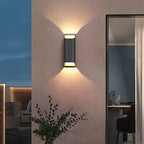 Up Down Outdoor Wall Light – LED – Modern – Metal – Black – 10-35cm