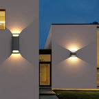 Up Down Outdoor Wall Light – LED – Modern – Metal – Black – 10-35cm