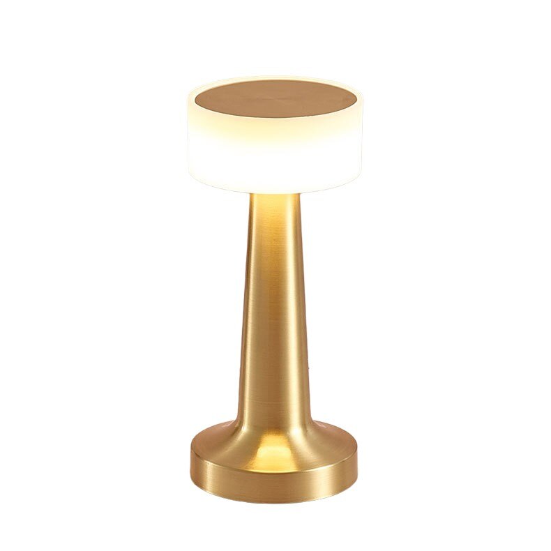 Cordless Disc Table Lamp – LED – Modern – Iron & Acrylic