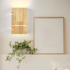 Wooden Bedside Wall Light – E27 – Minimalist – Solid Wood – Wood