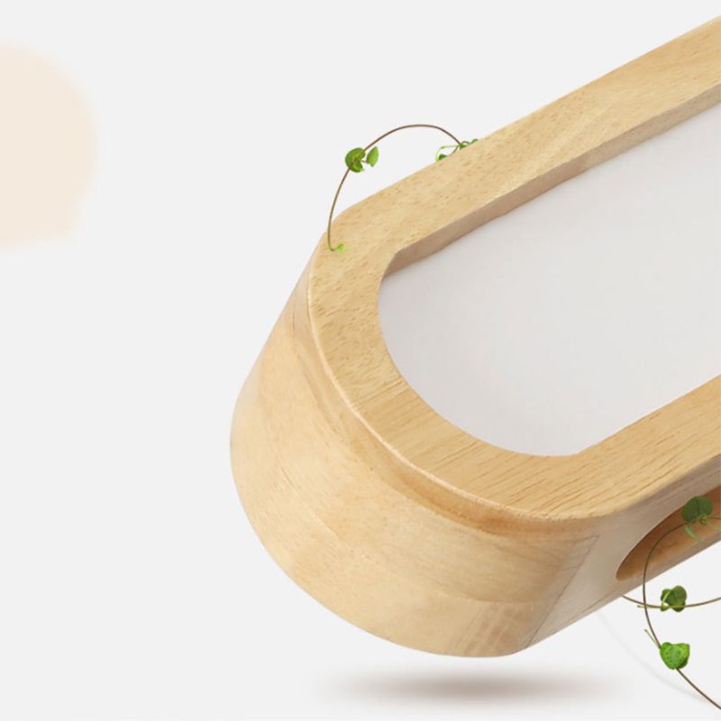 Wooden LED Wall Light – Integrated LED – Scandinavian – Wood & Acrylic