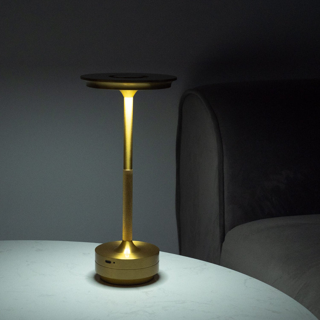 Cordless Table Lamp – Integrated LED – Modern – Aluminium