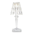 Crystal Style Cordless Table Lamp – LED – Modern Minimalist