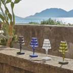 Crystal Style Cordless Table Lamp – LED – Modern Minimalist