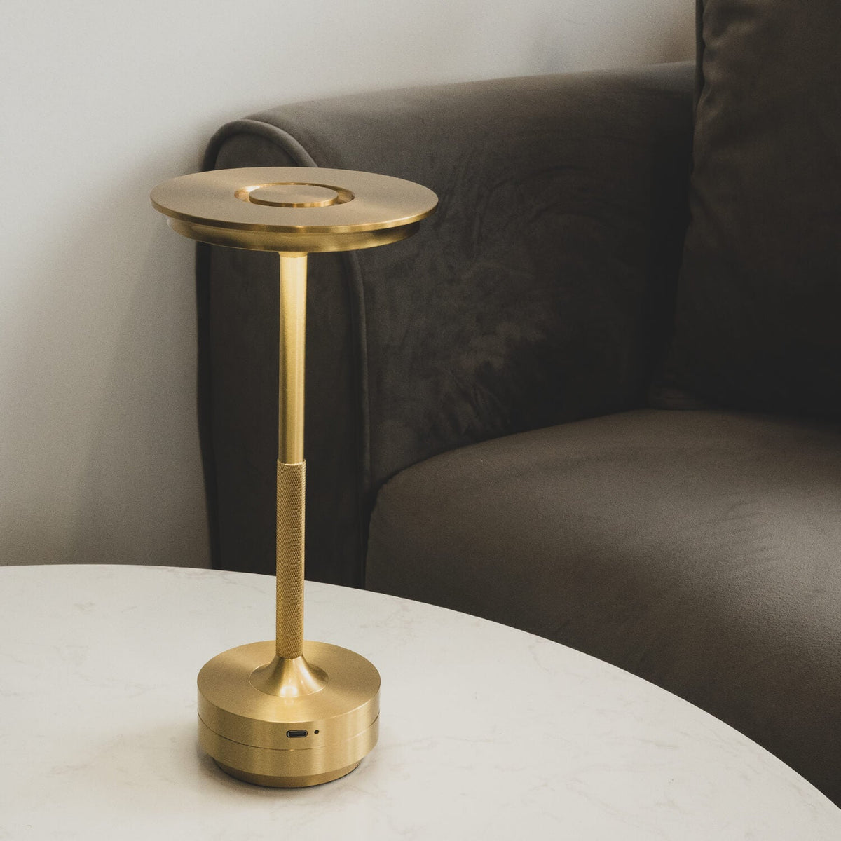 Cordless Table Lamp – Integrated LED – Modern – Aluminium