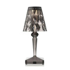 Crystal Style Cordless Table Lamp – LED – Modern Minimalist