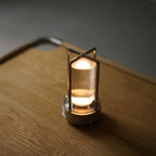 Cordless Lantern Table Lamp – LED – Modern – Aluminium & Acrylic