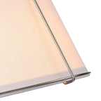 Linen Semi-Flush Ceiling Light – E12 – Contemporary – Metal & Linen