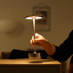 Cordless Table Lamp – Integrated LED – Modern – Aluminium