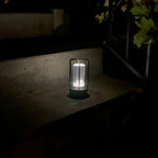 Cordless Lantern Table Lamp – LED – Modern – Aluminium & Acrylic
