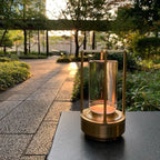 Cordless Lantern Table Lamp – LED – Modern – Aluminium & Acrylic
