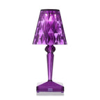 Crystal Style Cordless Table Lamp – LED – Modern Minimalist