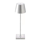 Cordless Table Lamp – Modern – Aluminium & Acrylic – 4 Colours – 38cm