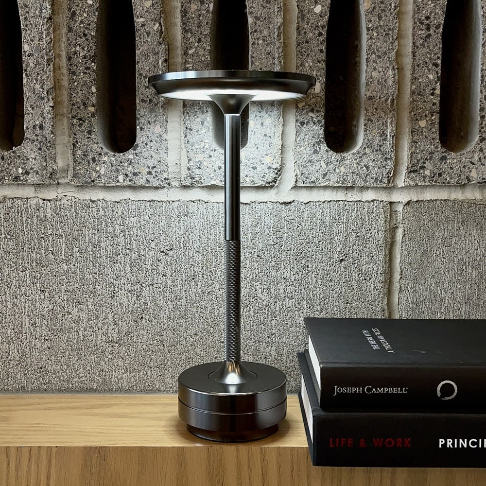Cordless Table Lamp – Integrated LED – Modern – Aluminium