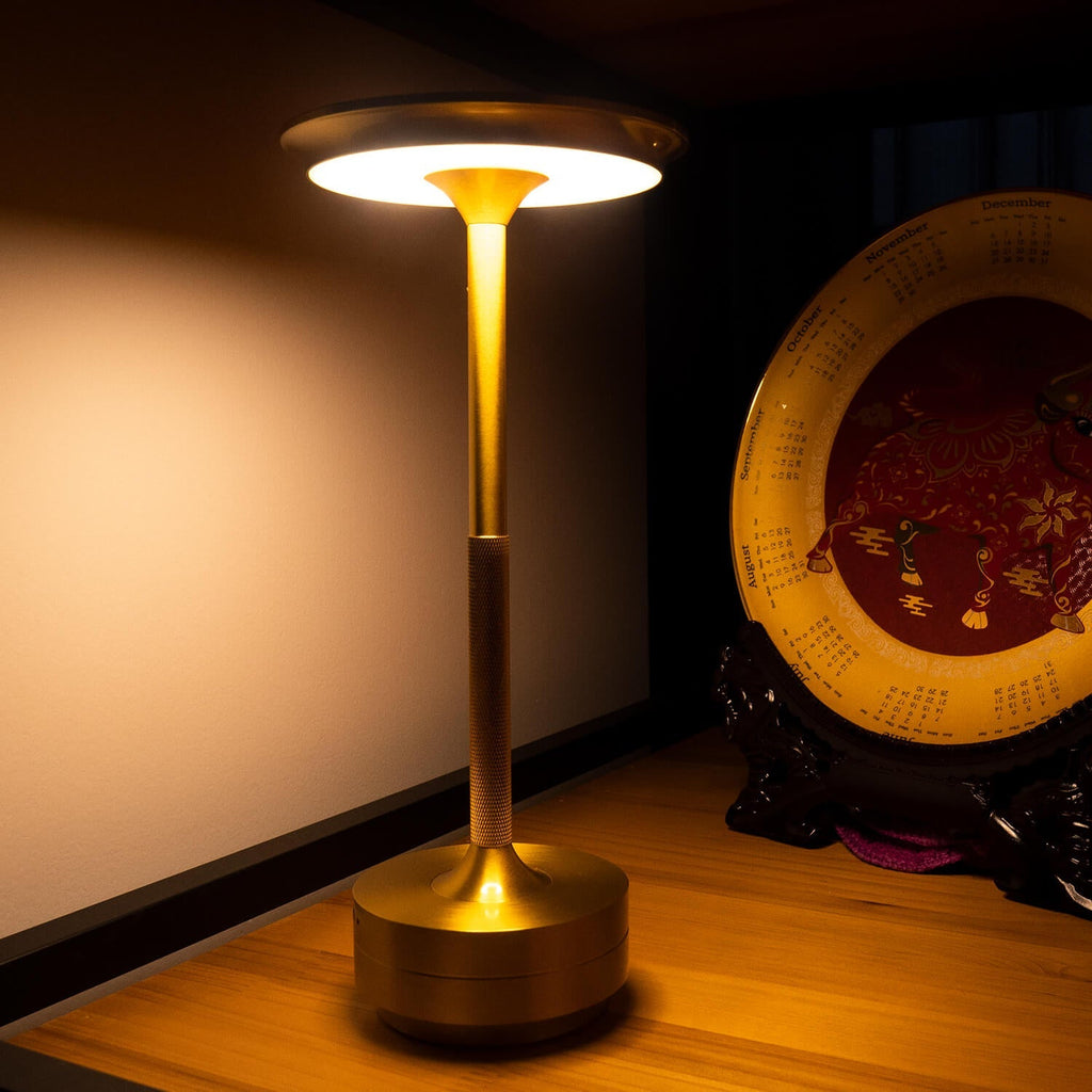 Cordless Table Lamp – Integrated LED – Modern – Aluminium