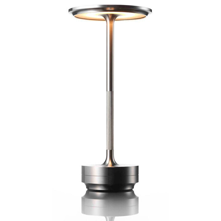 Cordless Table Lamp – Integrated LED – Modern – Aluminium