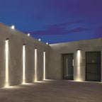 Outdoor Wall Spotlight – LED – Modern – Die Cast Aluminium & Glass