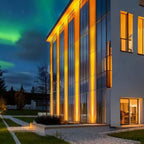 Outdoor Wall Spotlight – LED – Modern – Die Cast Aluminium & Glass