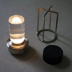 Cordless Lantern Table Lamp – LED – Modern – Aluminium & Acrylic